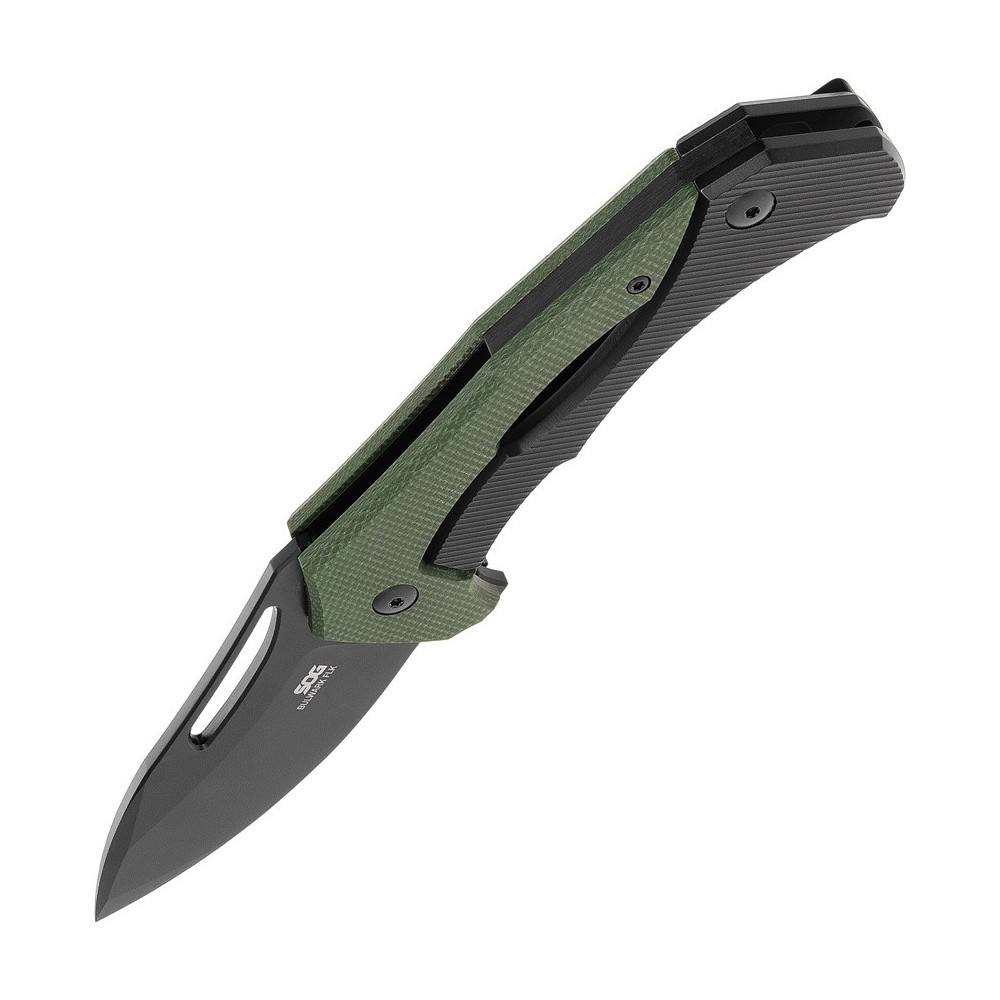 SOG Bulwark Framelock OD Mic