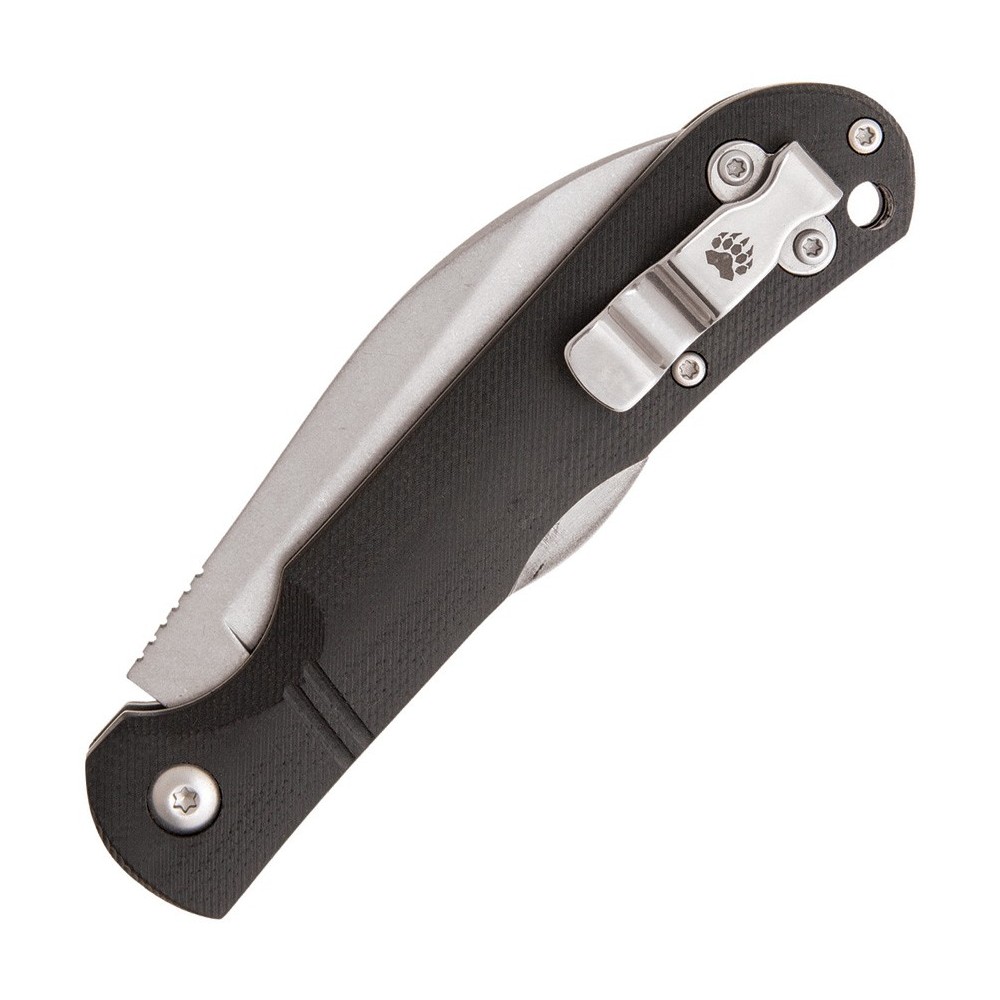 Bear & Son Lockback Black G10