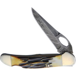 Bear & Son Lockback India Stag Bone