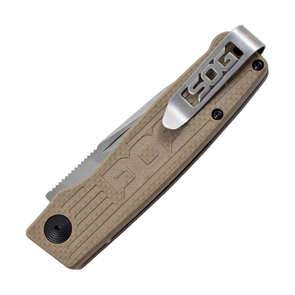 SOG Terminus Slipjoint Tan