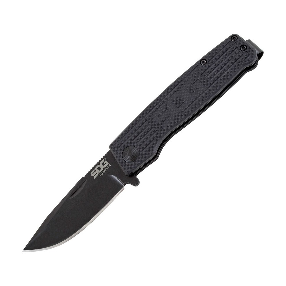 SOG Terminus Slipjoint Black