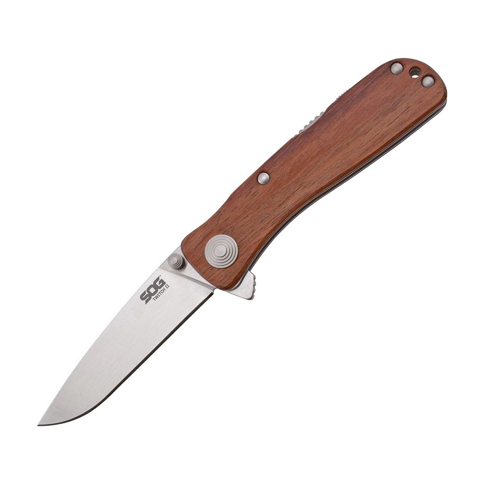 SOG Twitch II A/O Satin Drop Point
