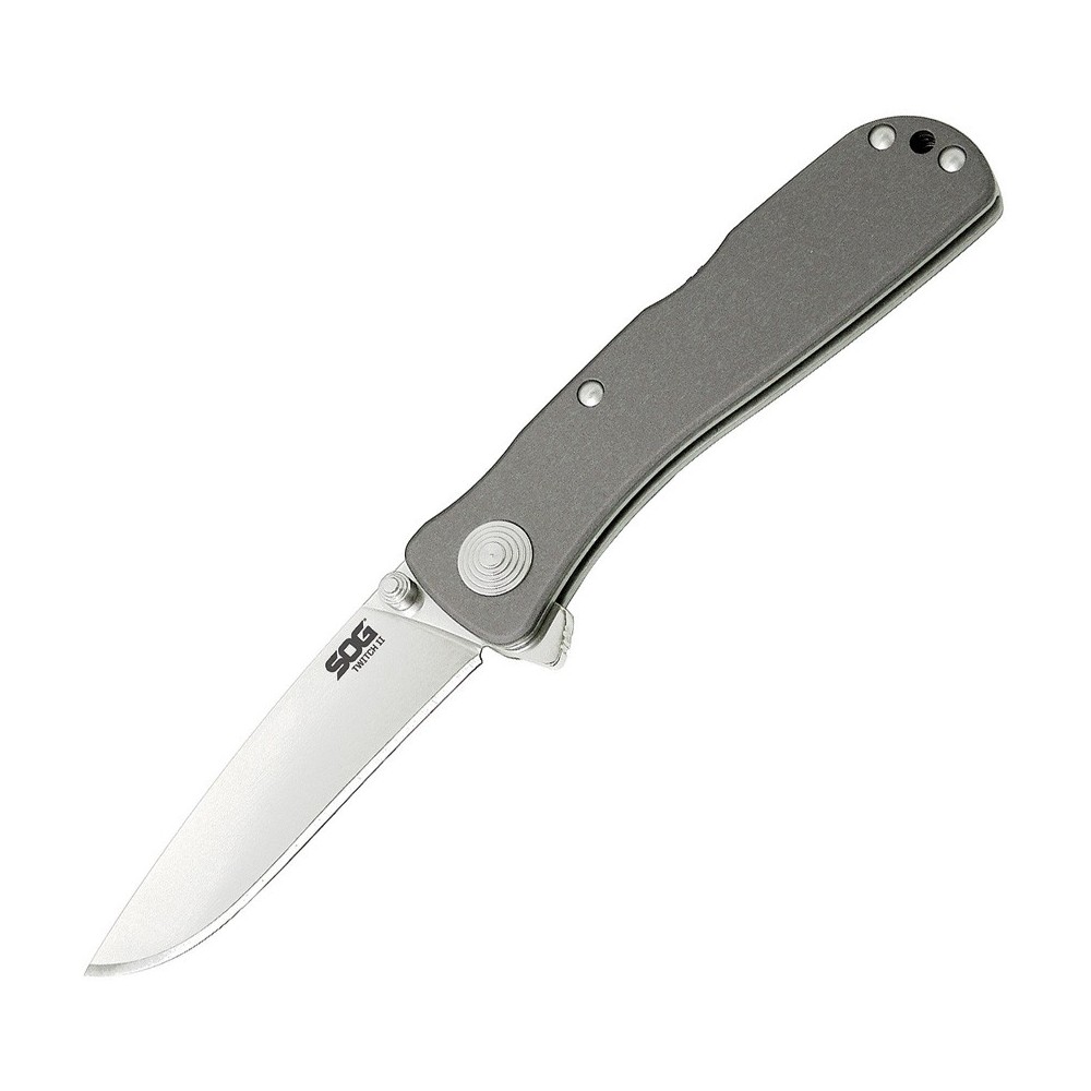 SOG Twitch II A/O Satin Drop Point