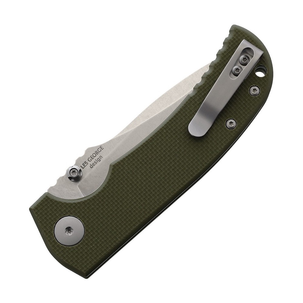 Spartan Blades Astor Linerlock Green G10