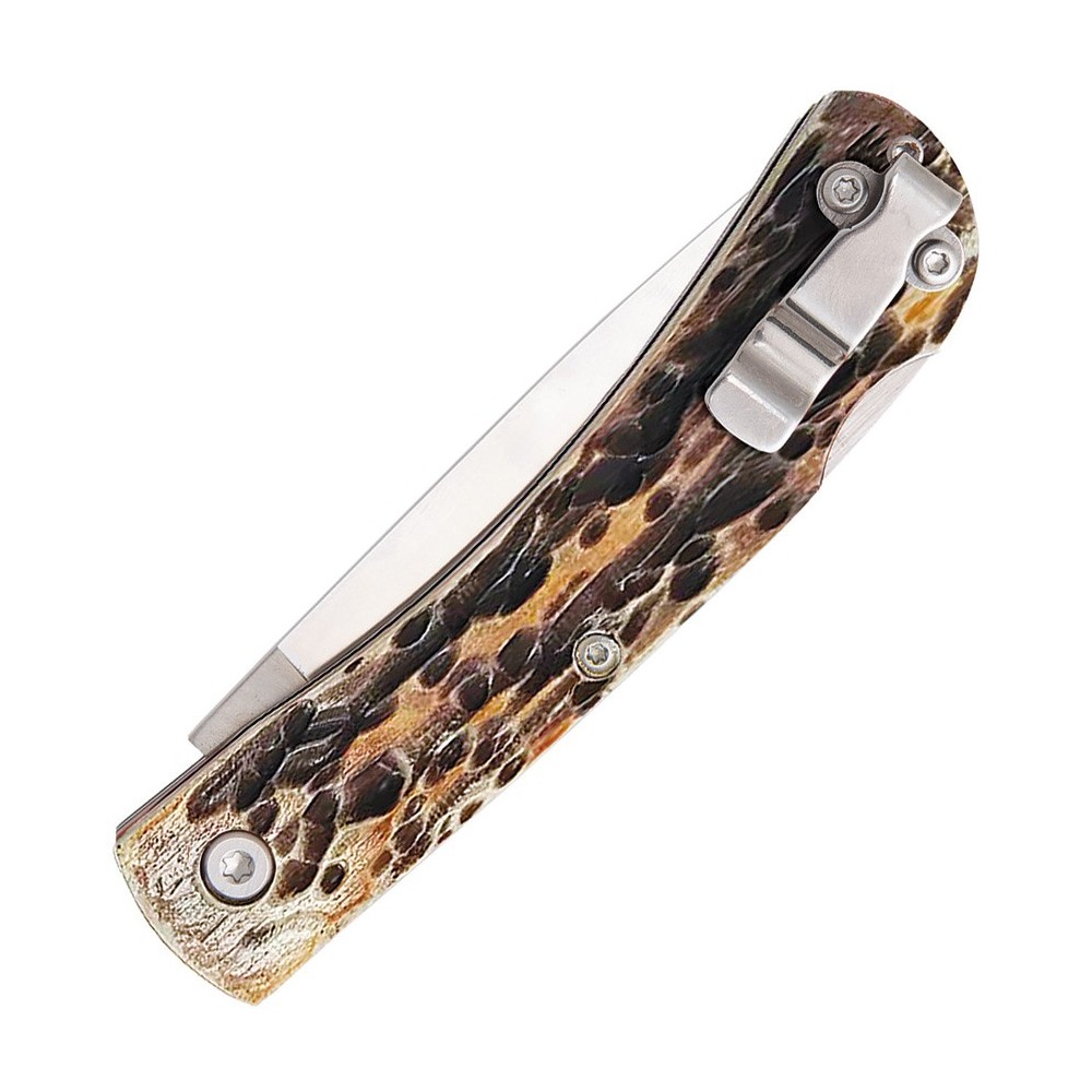 Bear & Son Lockback India Stag Bone