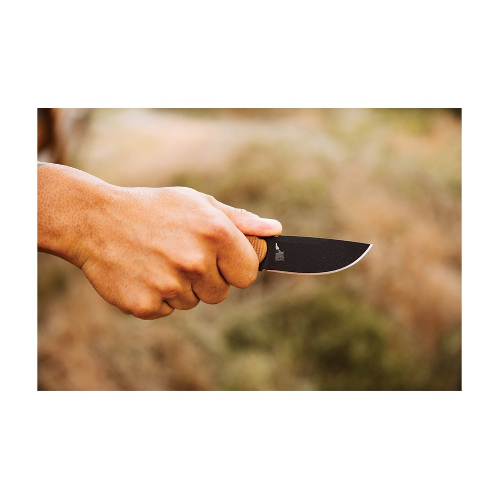 TOPS 3 Pointer Tan Canvas Micarta