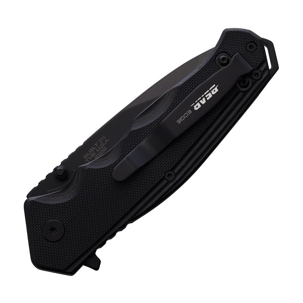 Bear & Son Sideliner Linerlock Black G10