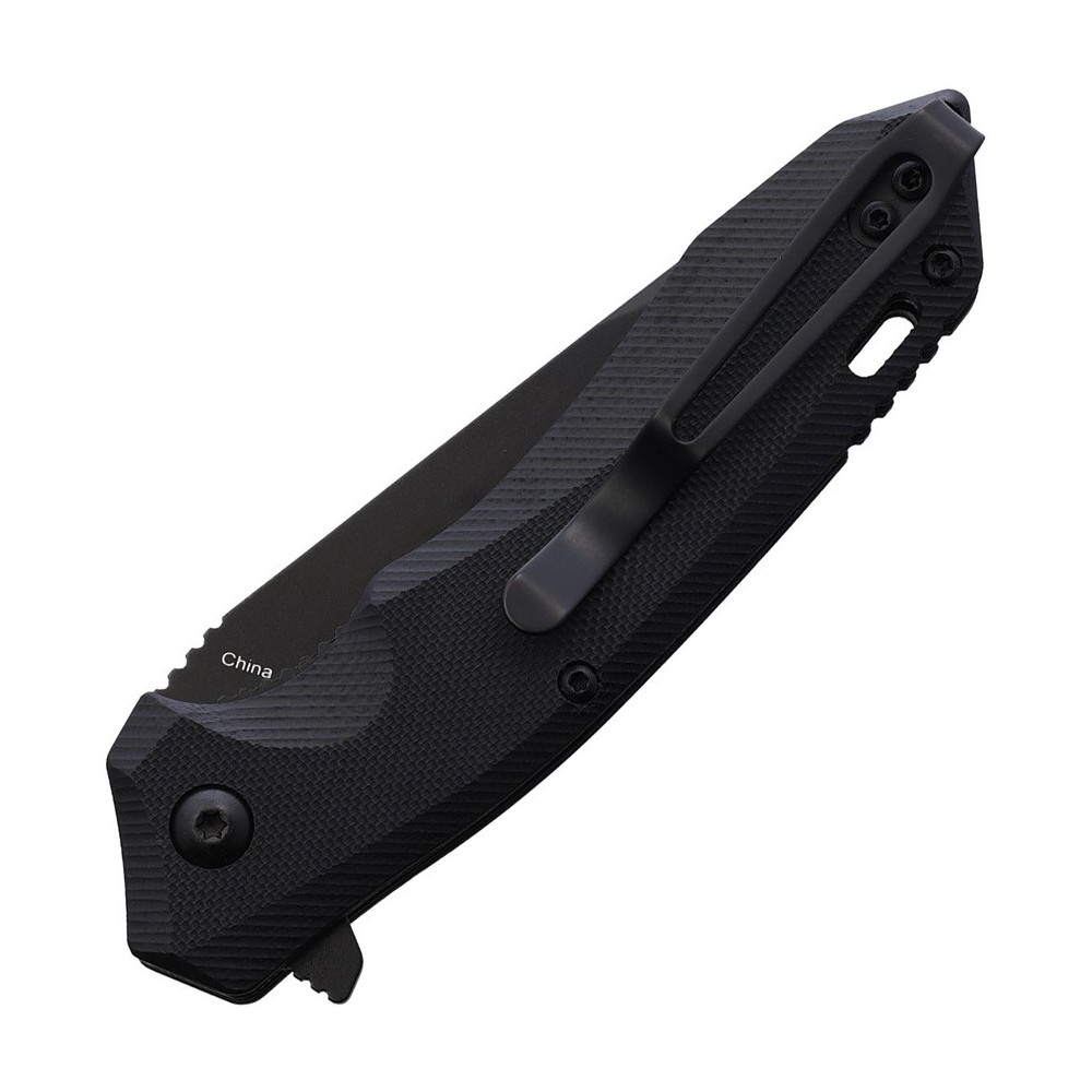 Bear & Son Sideliner Linerlock Black G10