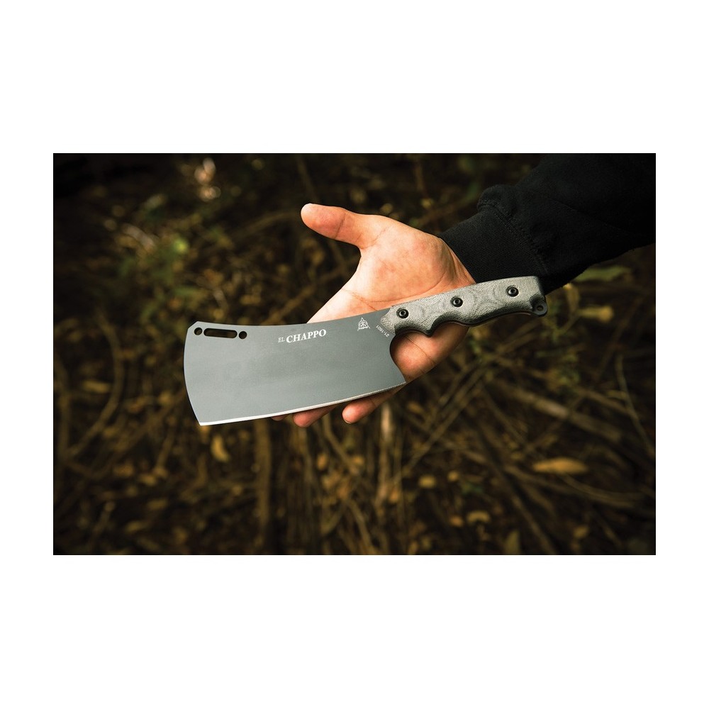 TOPS El Chappo Cleaver Sniper Grey