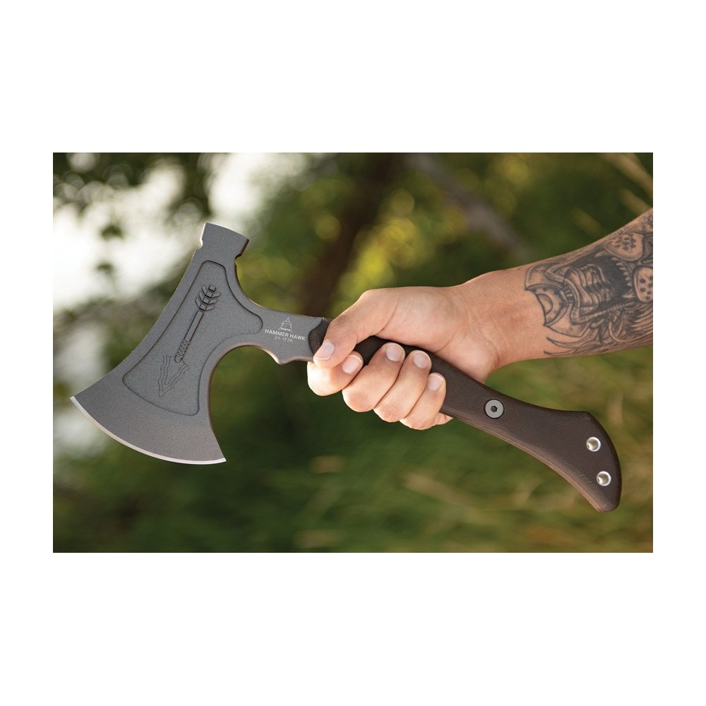 TOPS Hammer Hawk Axe with Backup