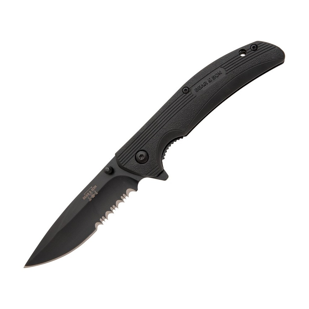 Bear & Son Sideliner Linerlock Black