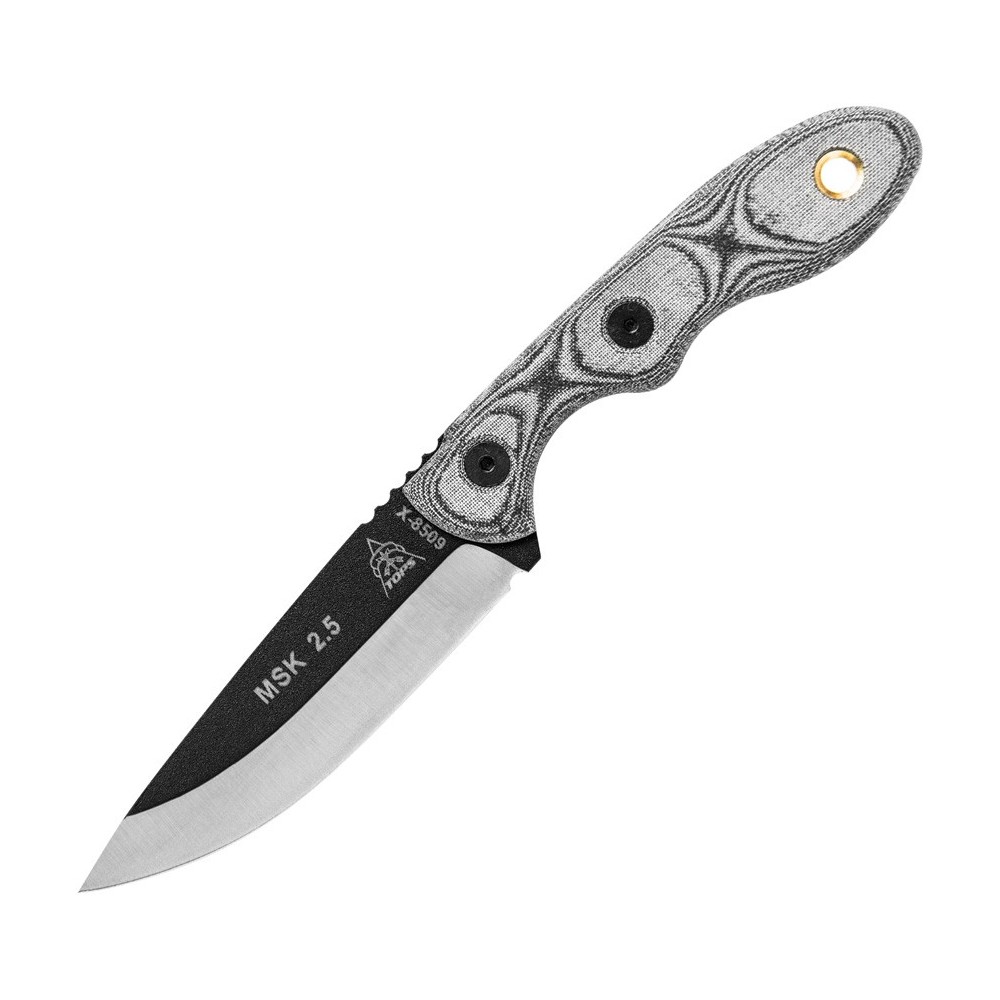 TOPS Mini Scandi Knife Black Linen