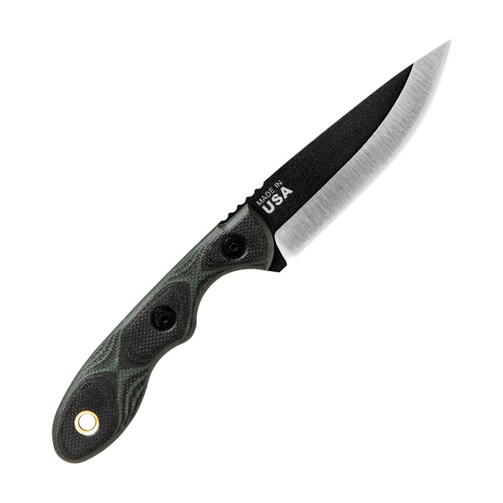 TOPS Mini Scandi Knife Green