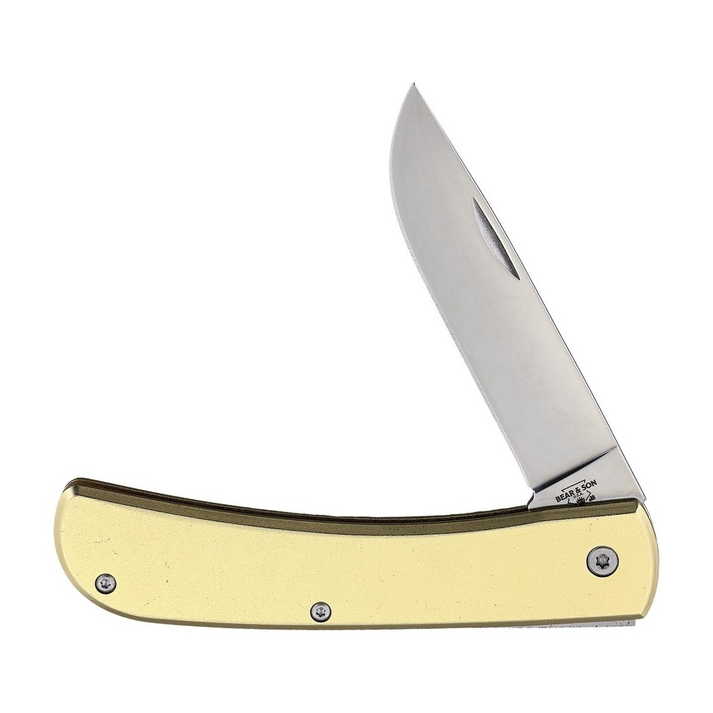 Bear & Son Large Folder Yellow Aluminum