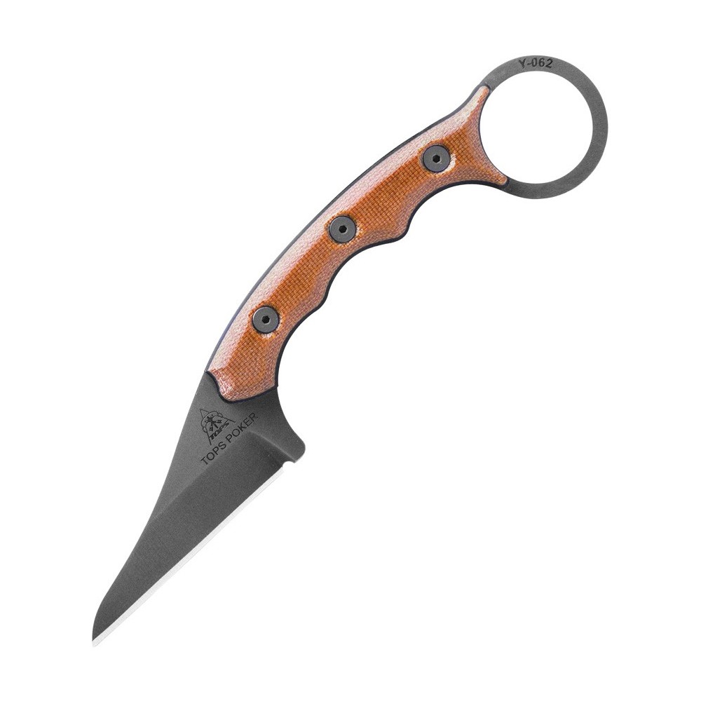 TOPS Poker Fixed Blade