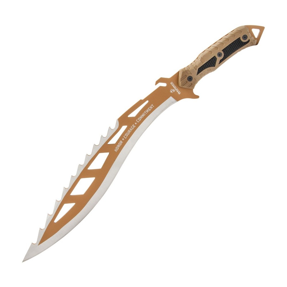 United Cutlery USMC Desert Ops Sawback Kukri