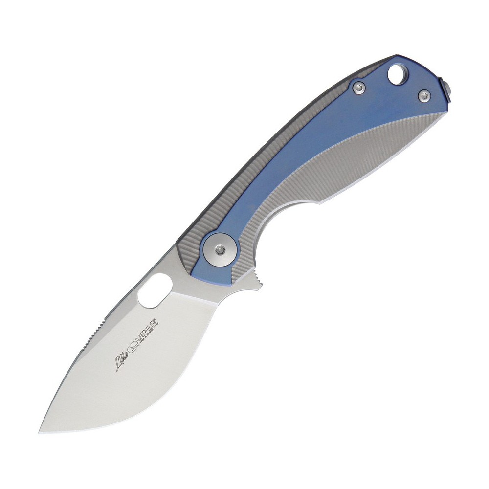 Viper Lille Framelock Titanium Blue