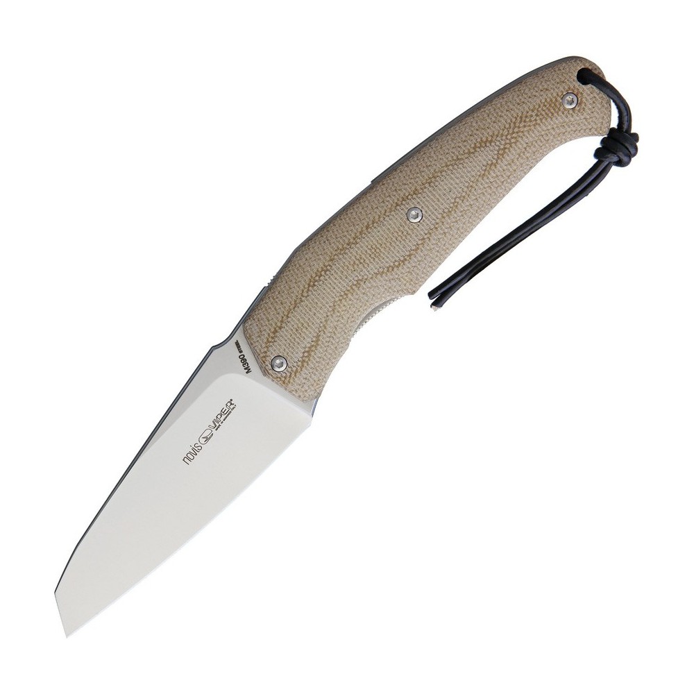 Viper Novis Linerlock Tan Micarta