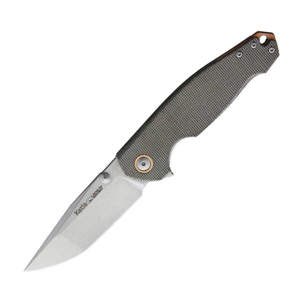 Viper Katla Linerlock Green Micarta