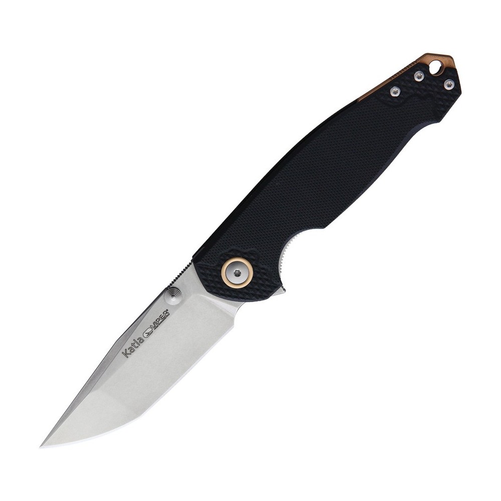 Viper Katla Linerlock Black G10