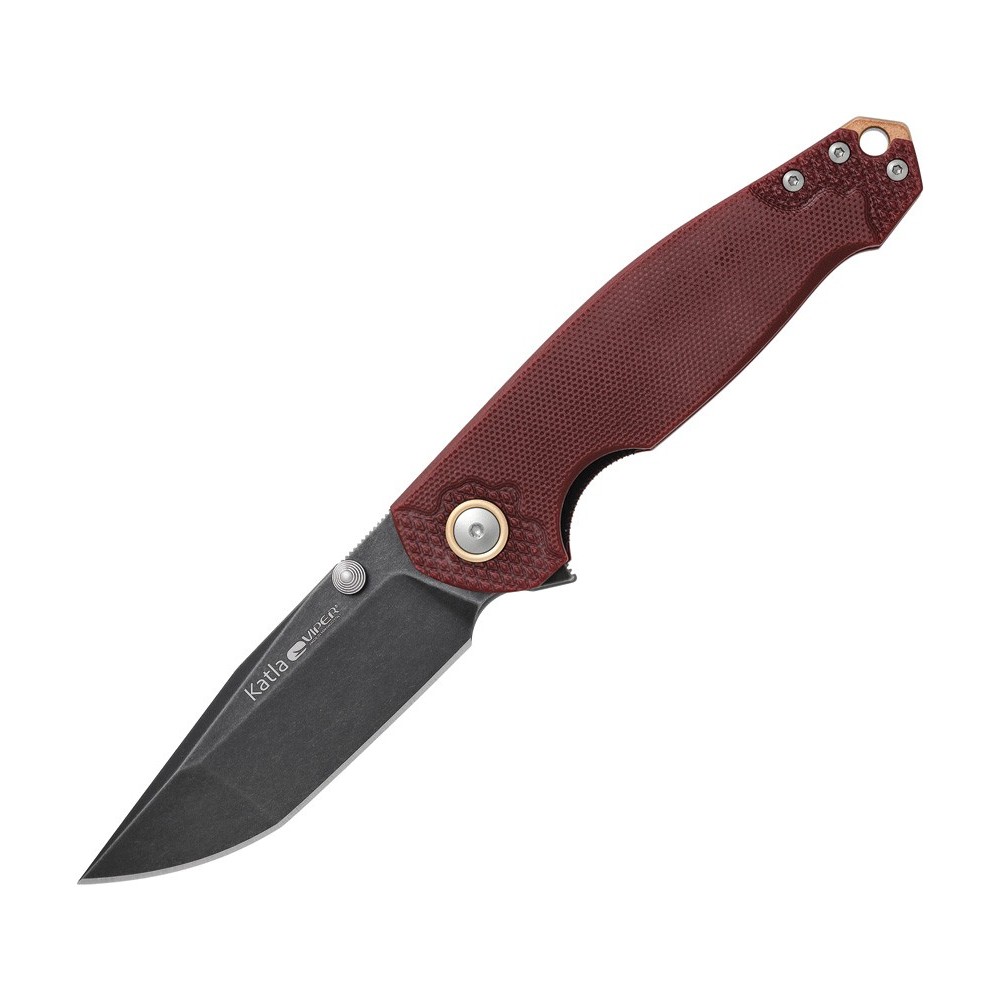 Viper Katla Linerlock LE Red G10