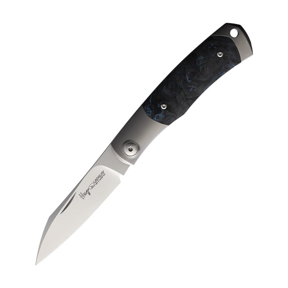 Viper Hug Folder Blue Carbon Fiber