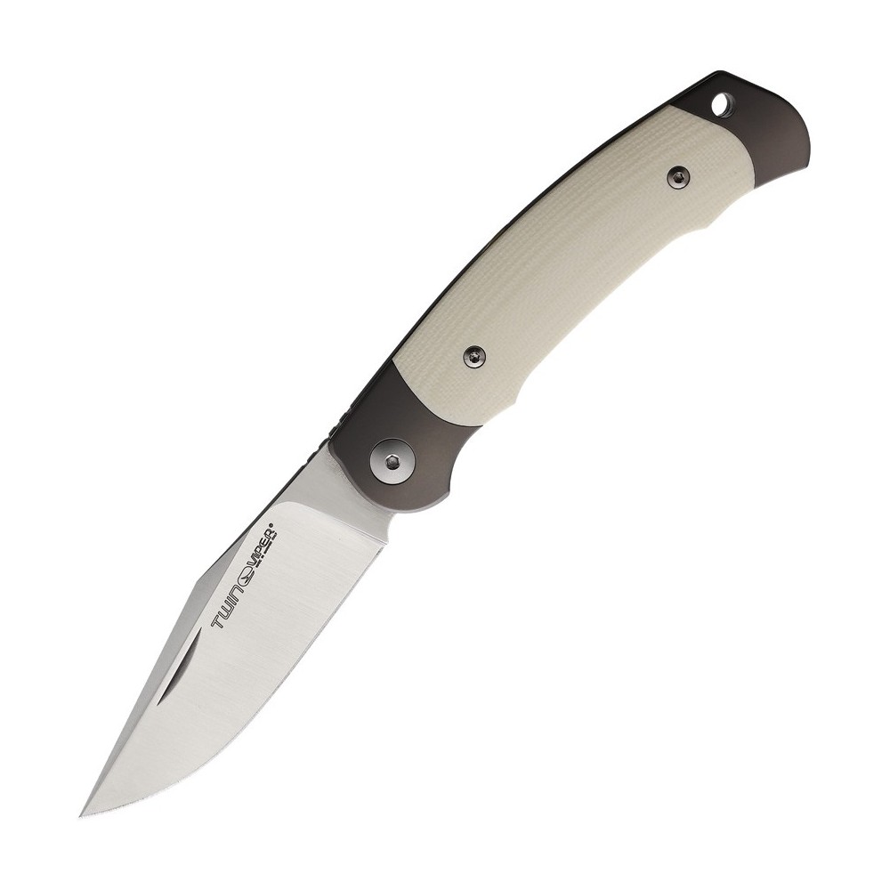 Viper Twin Slip Joint Ivory G10