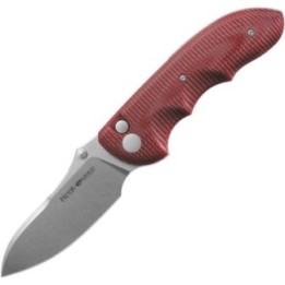 Viper Moon Button Lock Red G10
