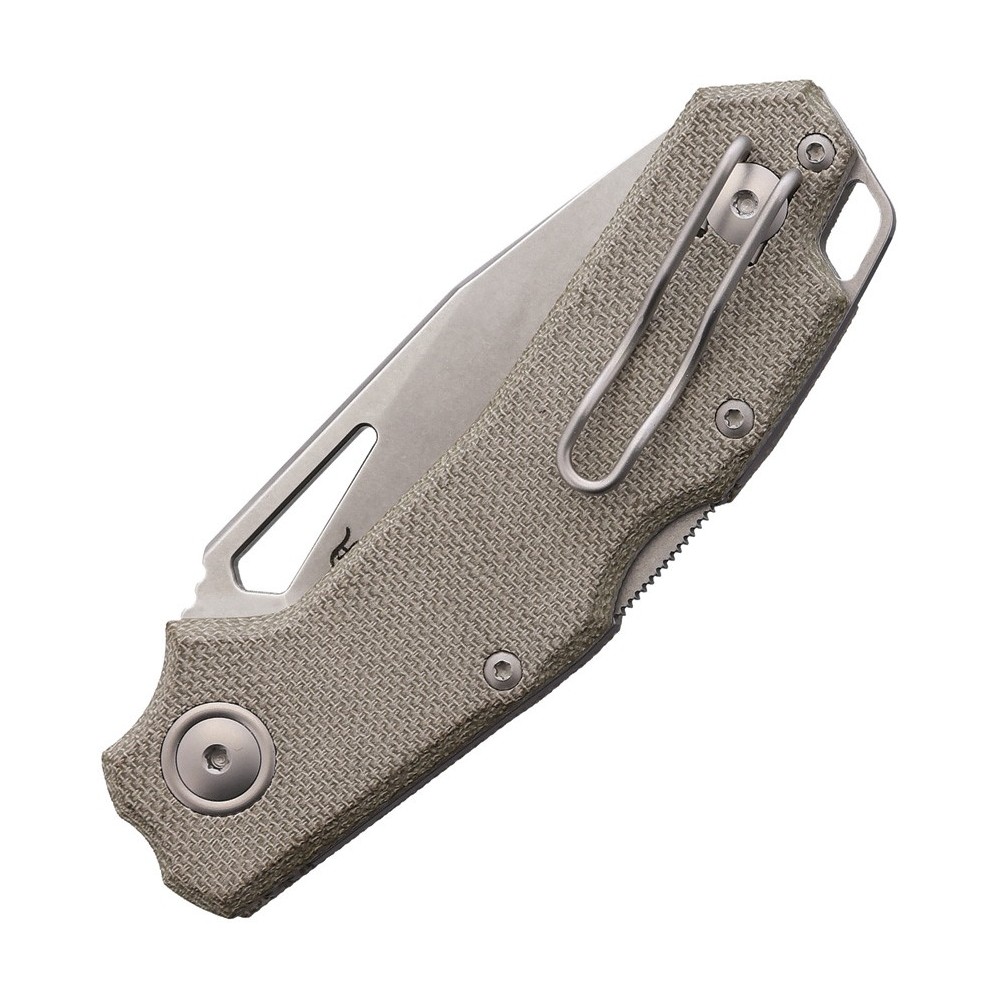 Viper Alfa Lockback Green Micarta