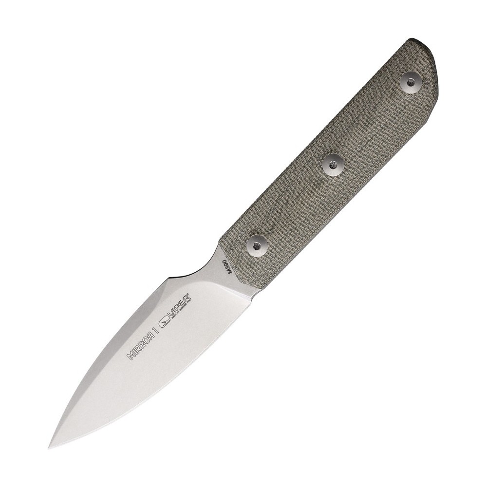 Viper Mirror1 Fixed Blade GrnMic