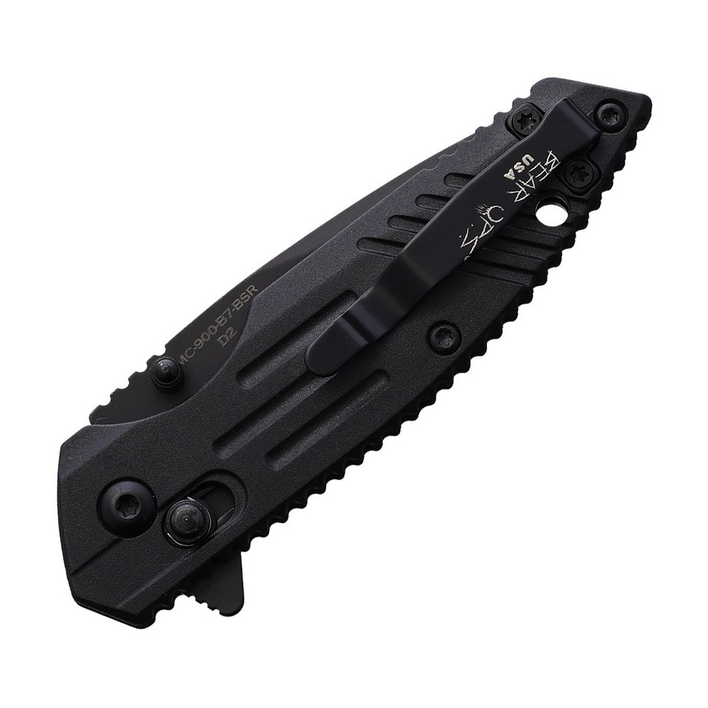 Bear & Son Slide Lock Black Zytel