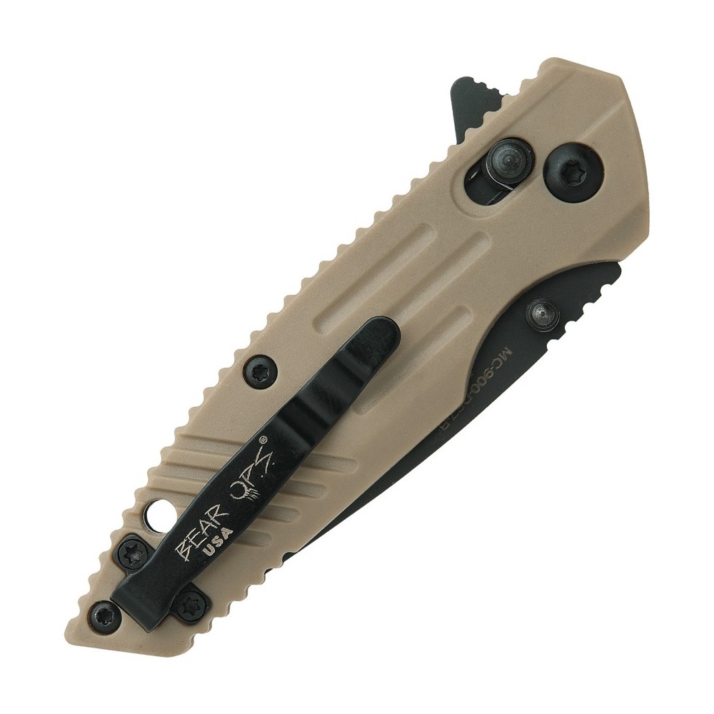 Bear & Son Slide Lock Desert Zytel