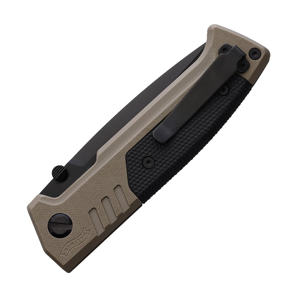 Walther PDP Linerlock Tanto FDE