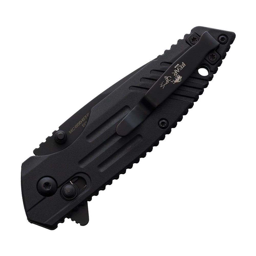 Bear & Son Slide Lock Black Zytel