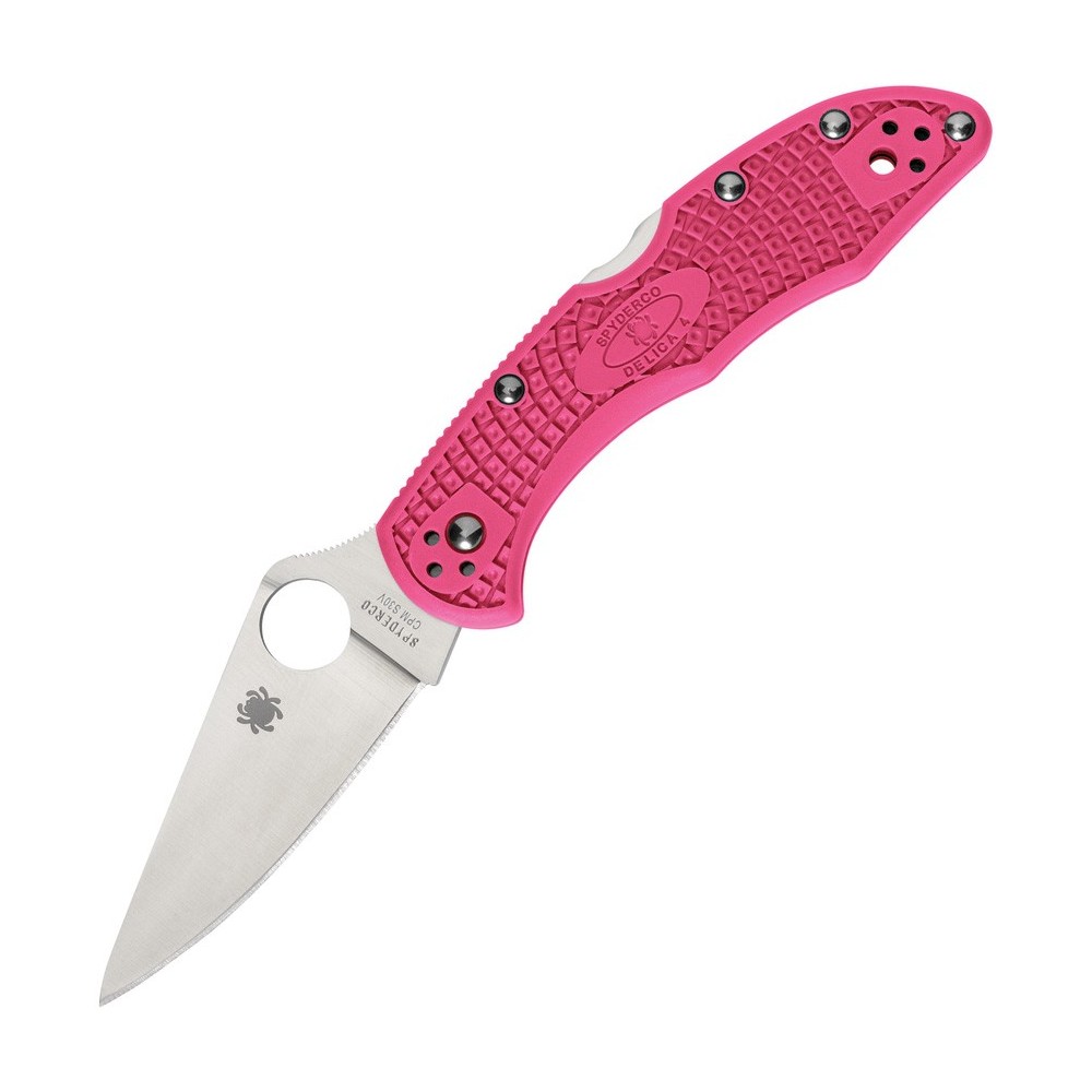 Spyderco Pink Heals Delica Lockback
