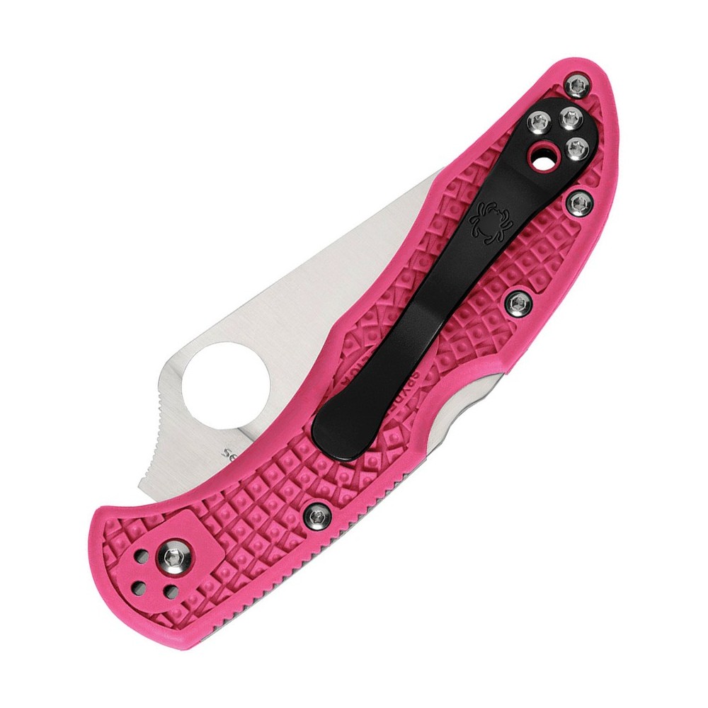Spyderco Pink Heals Delica Lockback