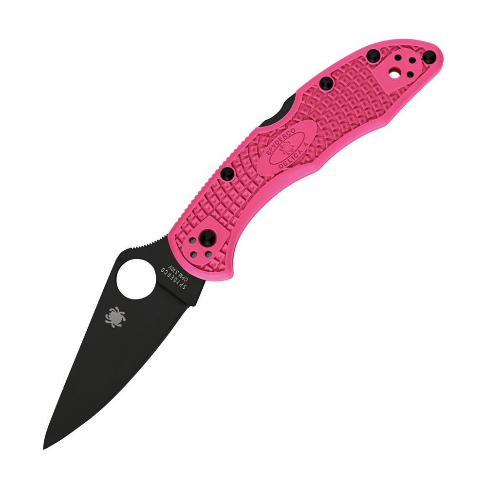 Spyderco Pink Heals Delica Lockback