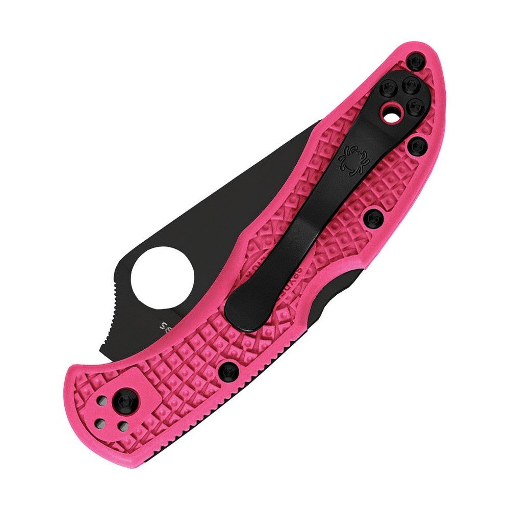 Spyderco Pink Heals Delica Lockback