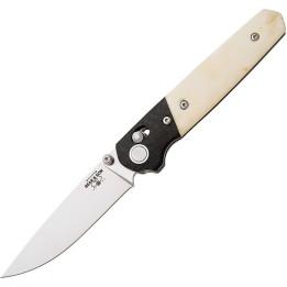 Bear & Son Lawman Slidelock White Bone