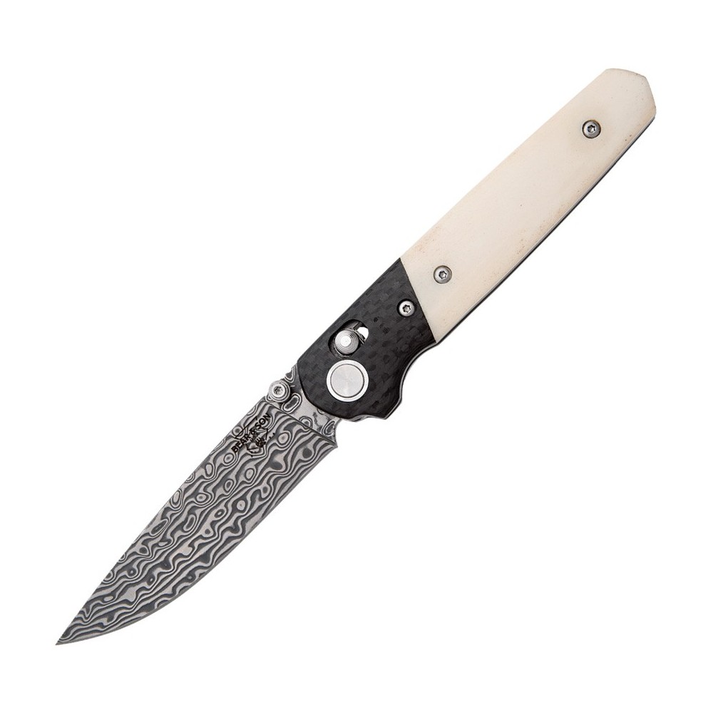 Bear & Son Lawman Slidelock White Bone