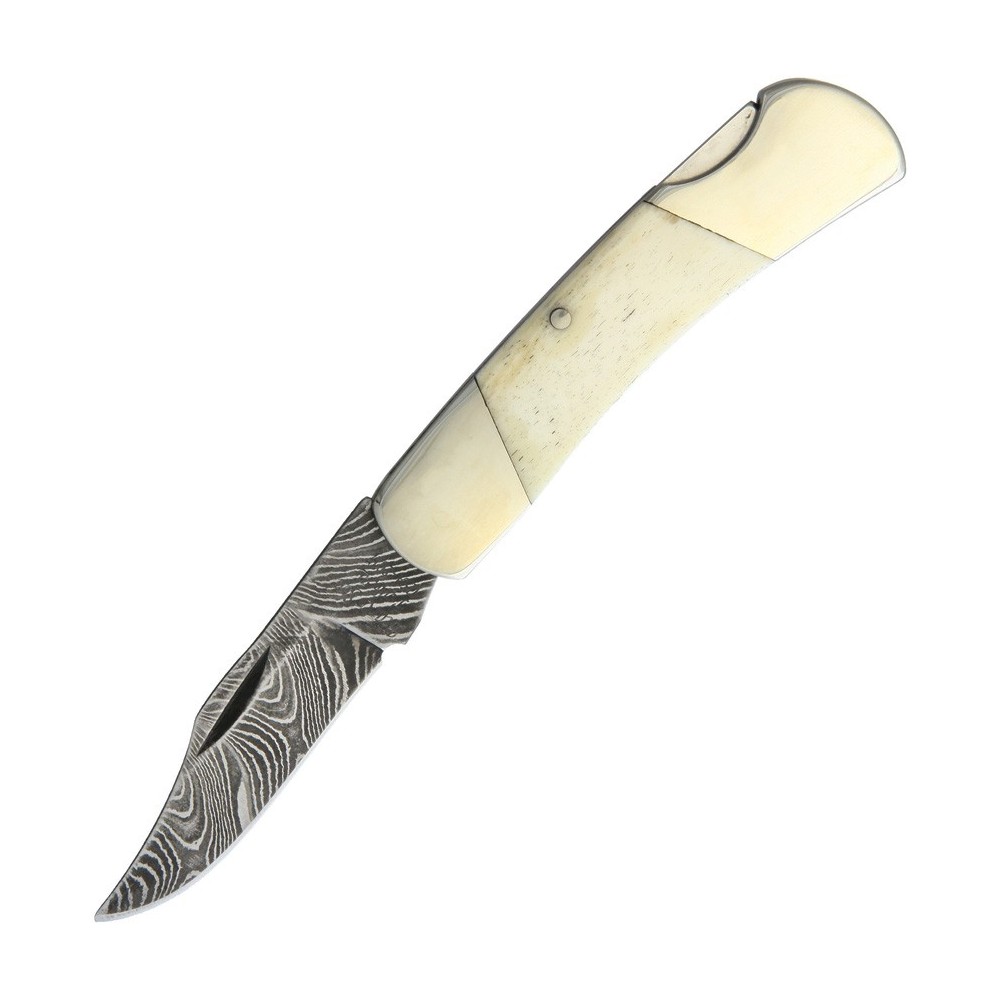 Bear & Son Executive Lockback White Bone