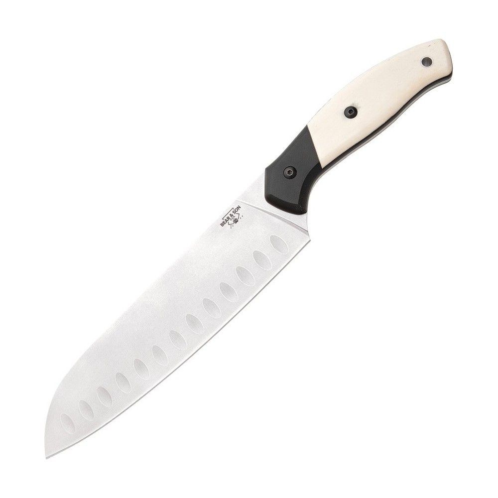 Bear & Son Santoku White Bone