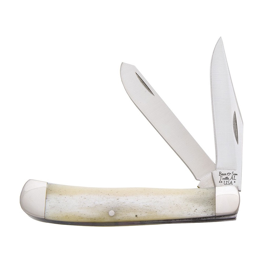 Bear & Son Trapper White Smooth Bone