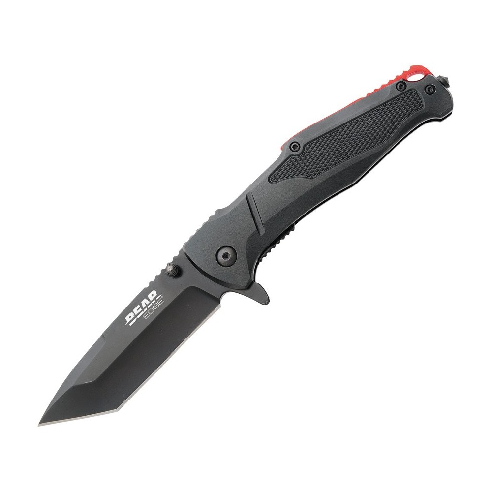 Bear Edge Linerlock A/O Black/Red