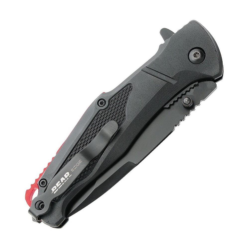 Bear Edge Linerlock A/O Black/Red