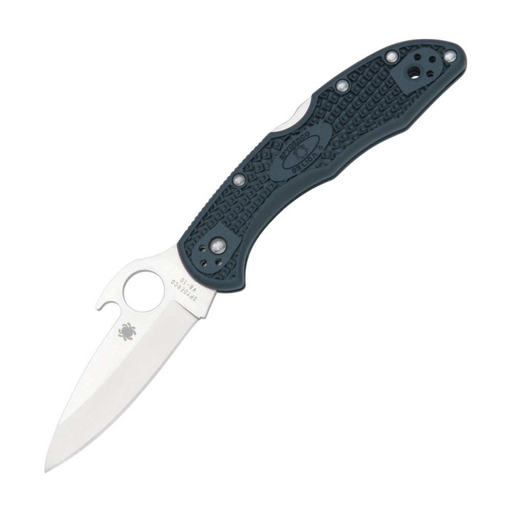 Spyderco Delica 4 Lockback Gray Wave