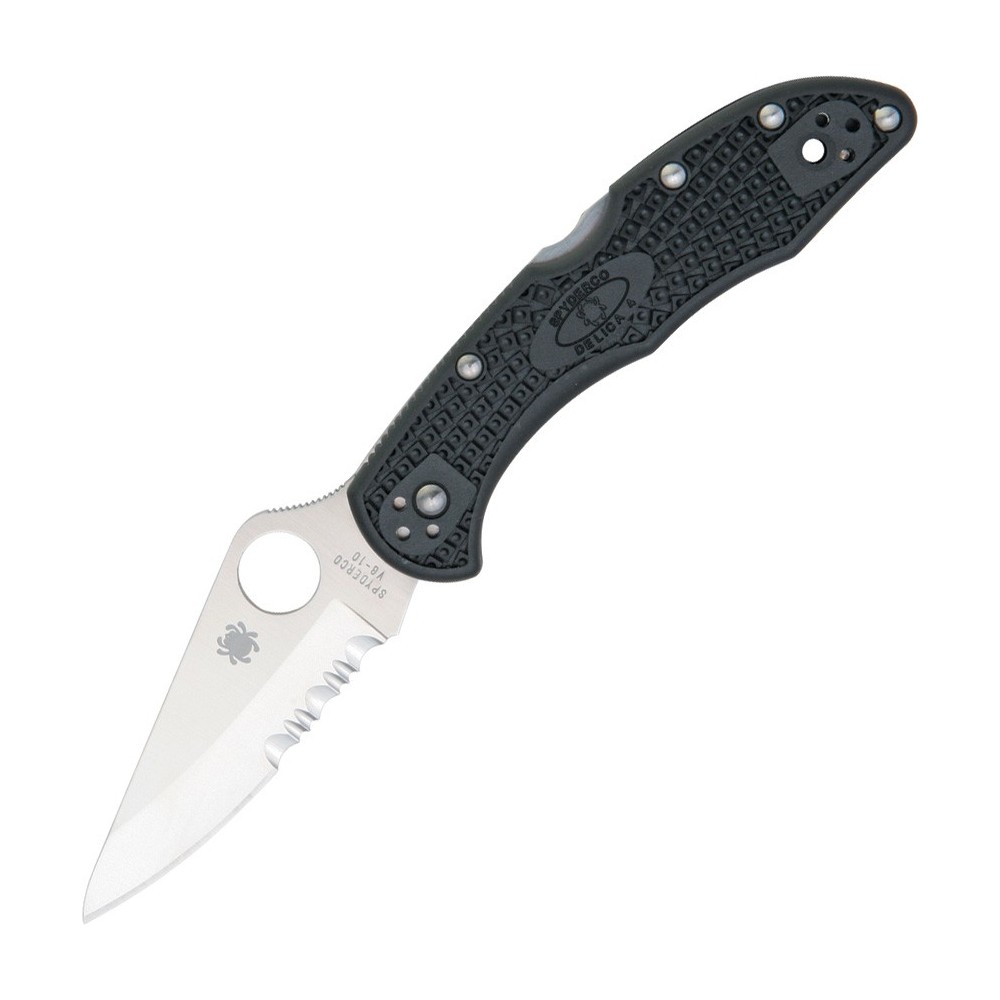 Spyderco Delica 4 Lockback Black