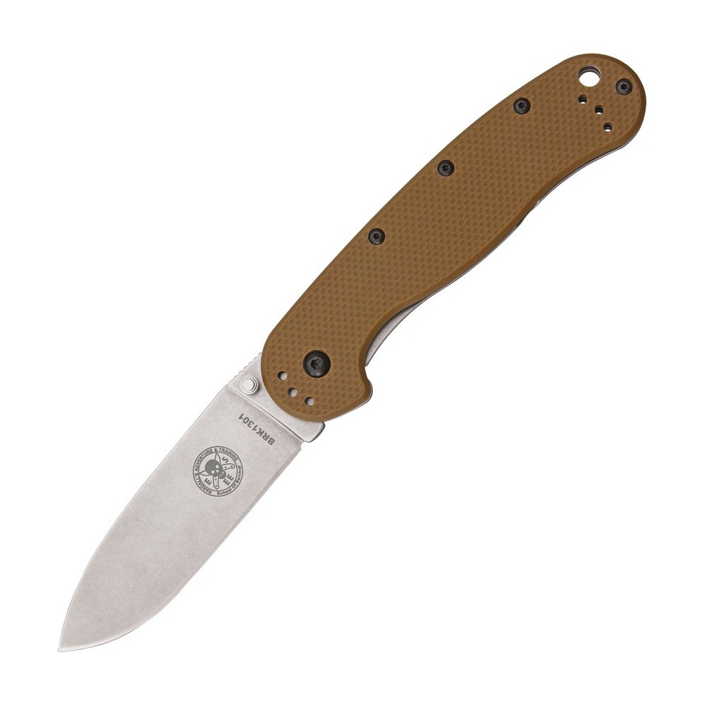 ESEE Avispa Framelock Brown D2