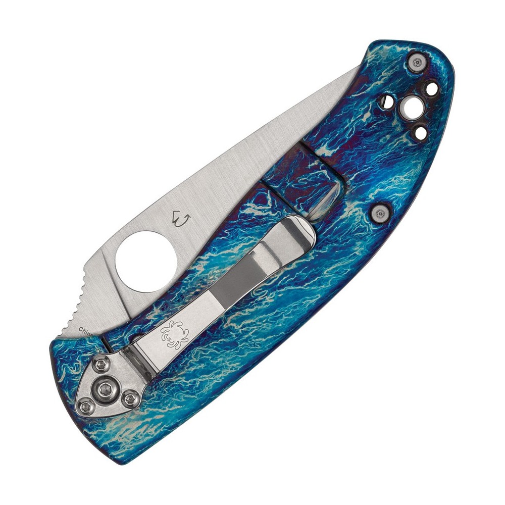 Spyderco Tenacious R.I.L. Ti Blue