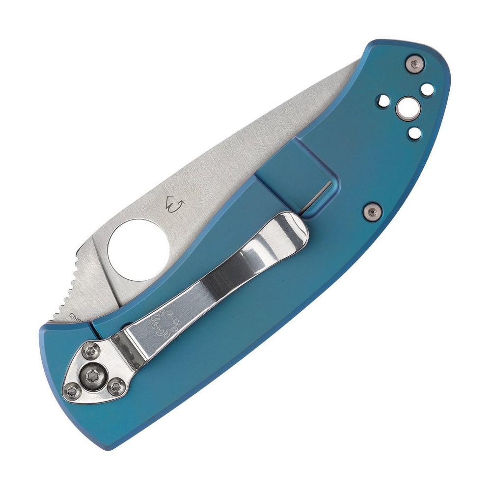 Spyderco Tenacious R.I.L. Titanium Blue